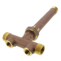 tank tee duty brass lead solid heavy end center packages supplyhouse boshart tees