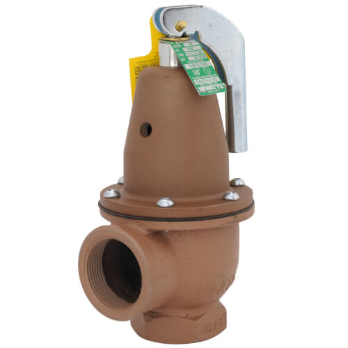 0383310 Watts 0383310 11/4" x 11/2" Boiler Pressure Relief Valve (50 psi)