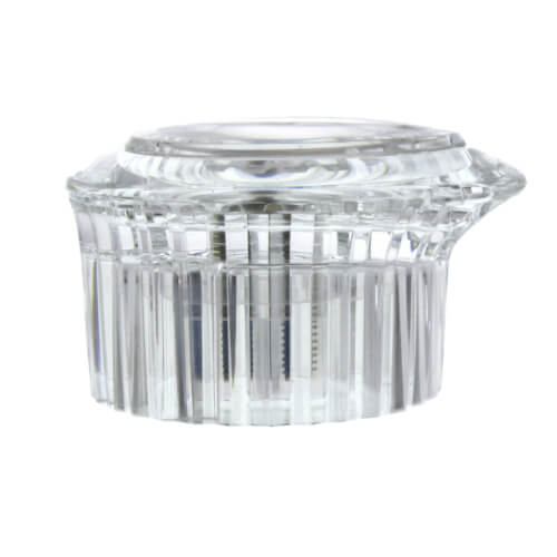 100710 Moen 100710 PosiTemp Knob Handle Kit w/ White and Chrome Insert