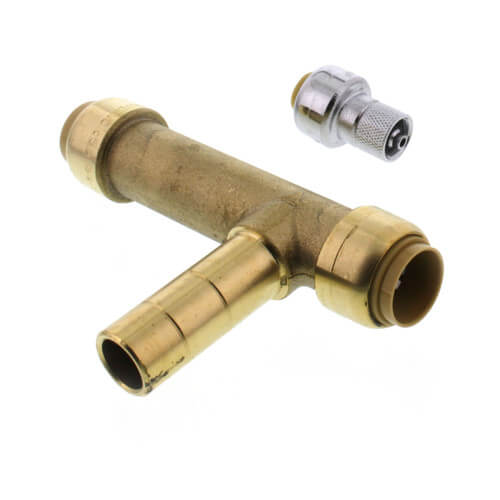 25024 SharkBite 25024 Sharkbite Ice Maker Connector w/ Angle Stop