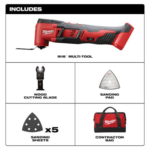Milwaukee M18 Multi Tool - Attrezzo Multifunzione Senza Batteria | 2626-20 - Foto 3
