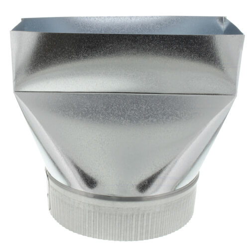 412H Broan 412H 31/4" x 10" to 7" Round Duct Transition