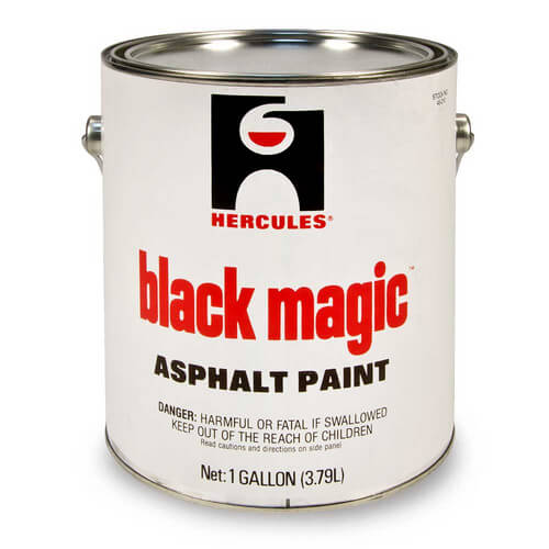 45210 Hercules 45210 Black Magic Asphalt Paint 1 gal.