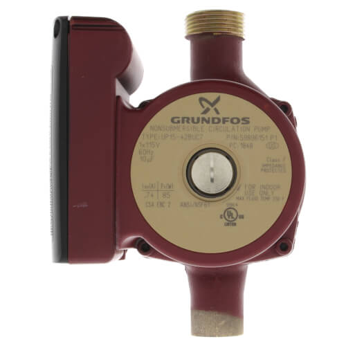 grundfos bronze pump with timer