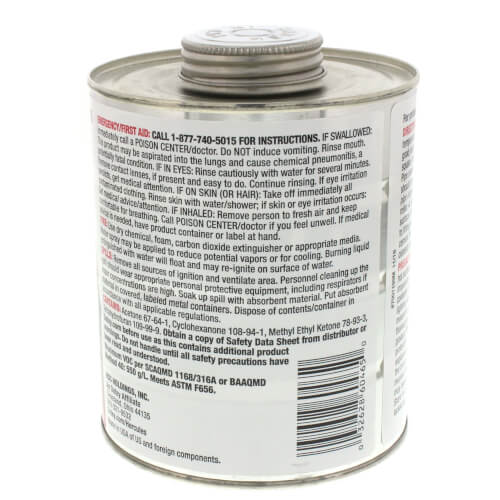 60465 Hercules 60465 32 oz. Clear PVC Primer