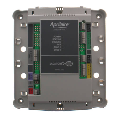 6203 Aprilaire 6203 SingleStage 3Zone Control Panel
