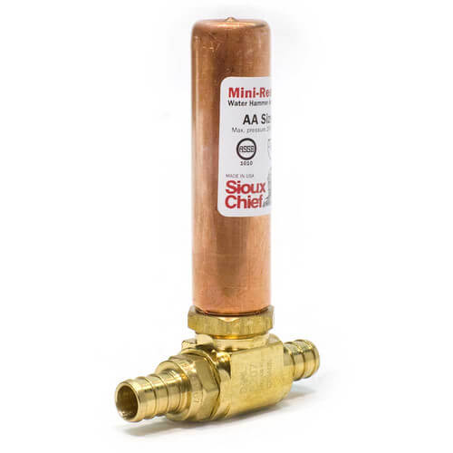 Install Water Hammer Suppressor