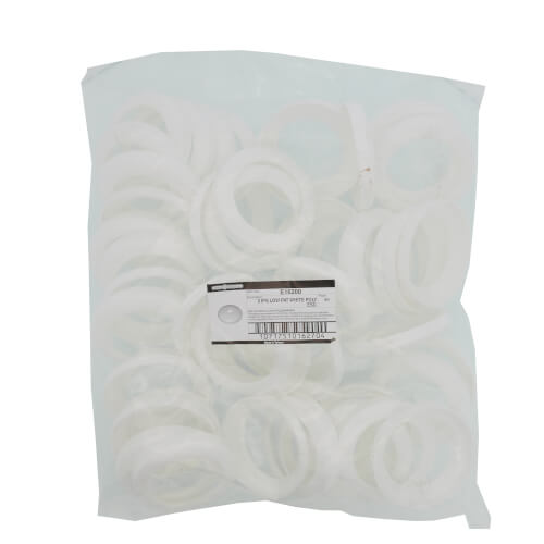 E16200 Jones Stephens E16200 2" IPS White Plastic Escutcheon