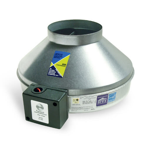 Fantech Fg6Xl Inline Exhaust Fan Centrifugal Fan