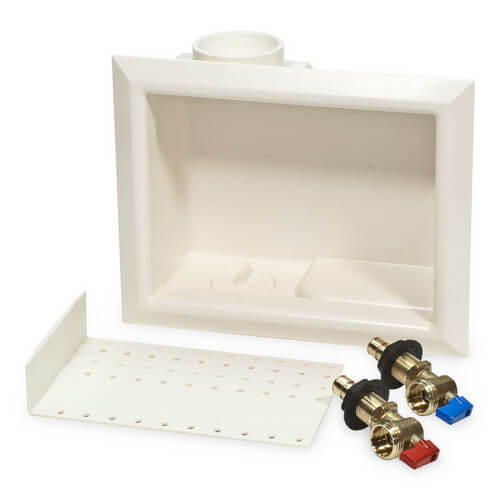 LF5930500 Uponor (Wirsbo) LF5930500 ProPEX Washing Machine Outlet Box, 1/2" (LF Brass) Valves