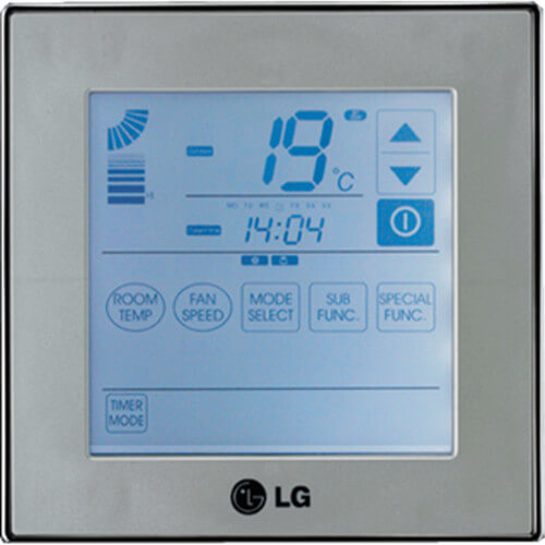 PQRCUDSOS - LG PQRCUDSOS - LG Wired Remote Control/Thermostat (Silver)