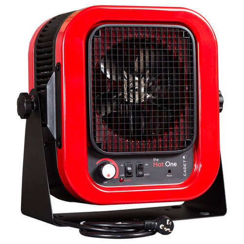 RCP402S Cadet RCP402S The Hot One Garage & Shop Heater, Red (240V