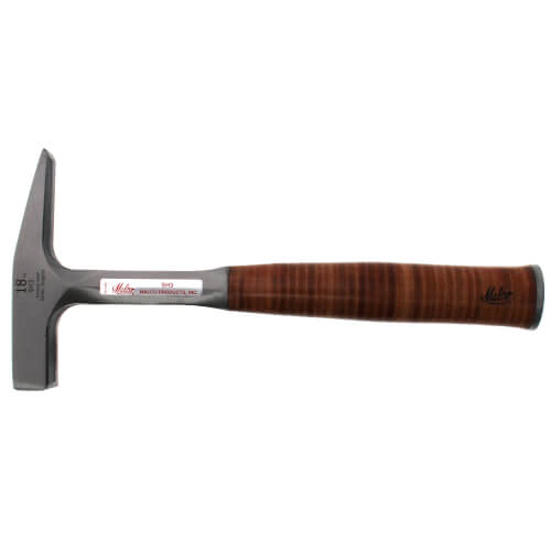SH3 Malco SH3 Sheet Metal Hammer w/ Leather Grip (18Oz Setting)