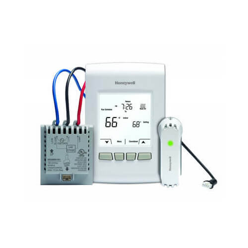 Hook up line voltage thermostat